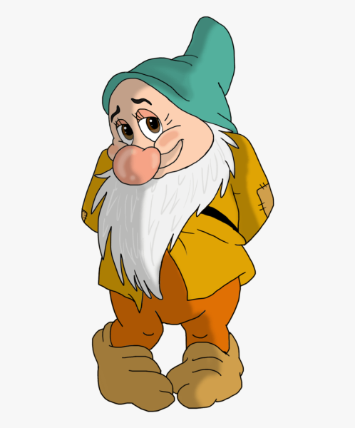 Скромник Гном Белоснежка