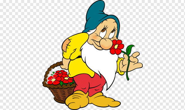 Гном Скромник из Белоснежки