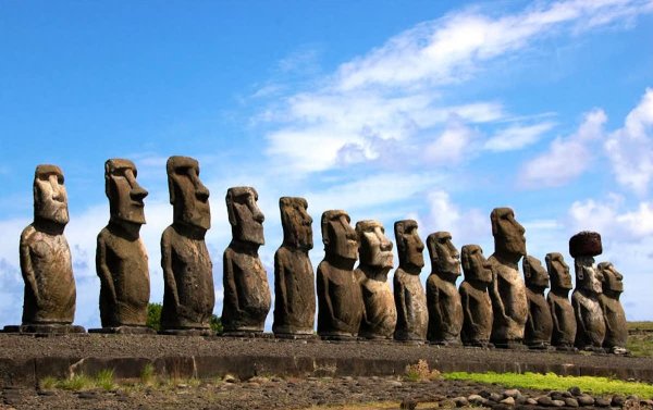 Эмодзи Моаи остров Пасхи