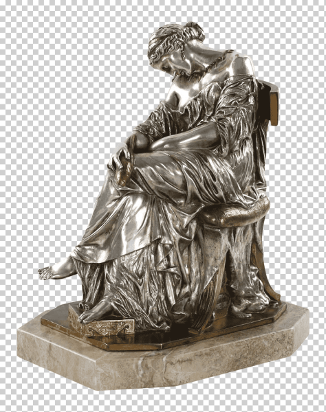 Барбедьен бронза скульптура