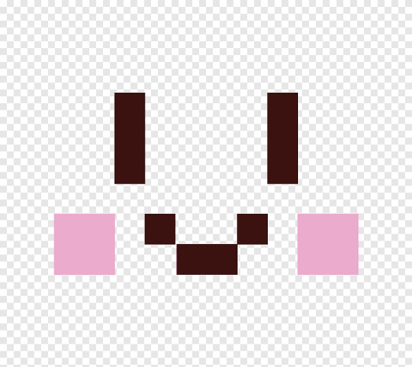 Лицо чары пиксельное