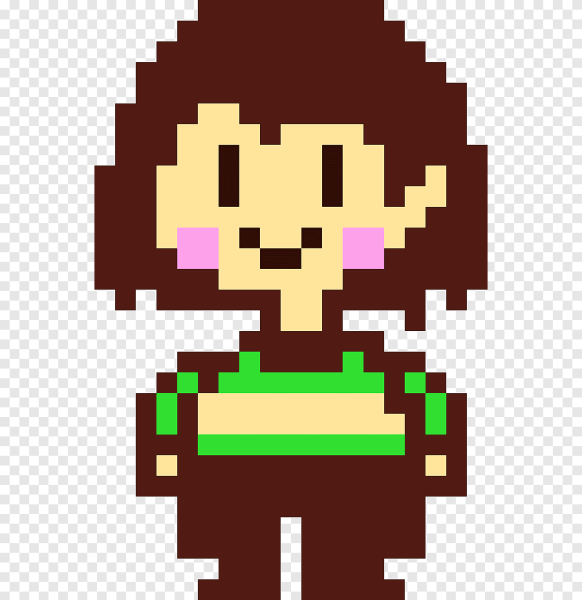 Чара из андертейл пиксели