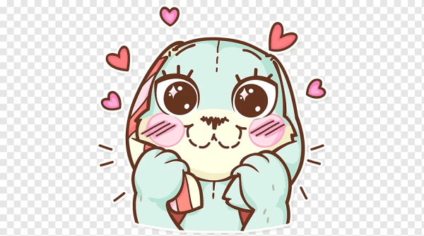 Смущенный стикер