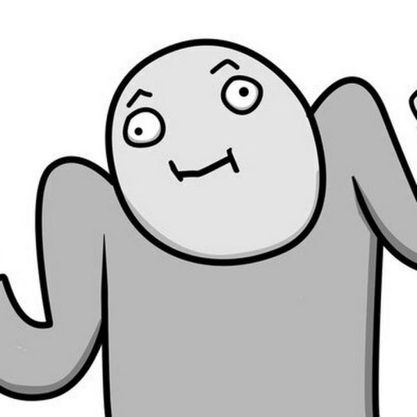 Парень пожимает плечами Мем