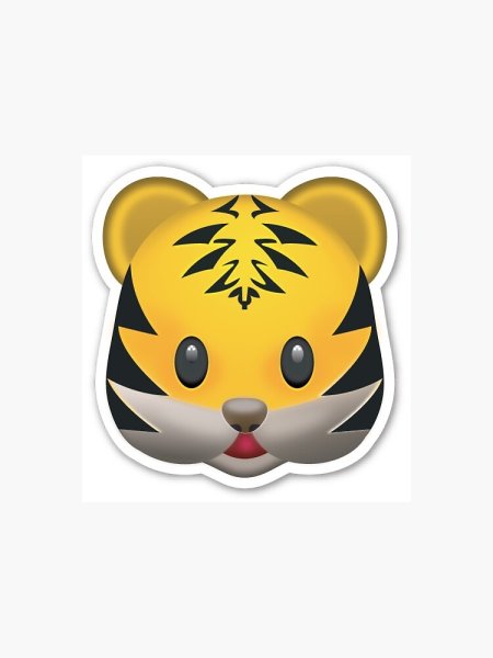 Смайлик тигр