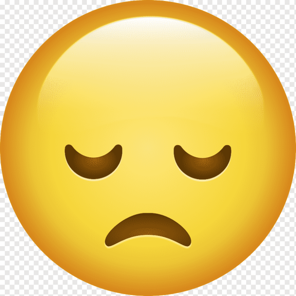 Грустный Смайл черно белый