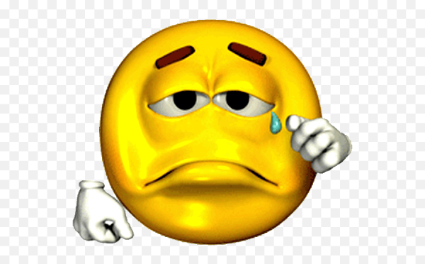 Грустный смайлик