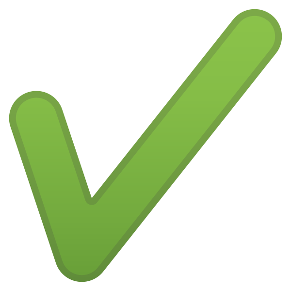 Эмодзи галочка