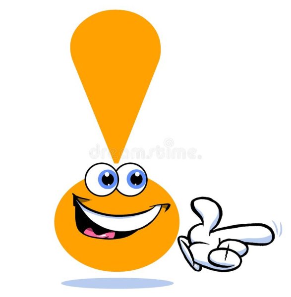 Смайлик с восклицательным знаком