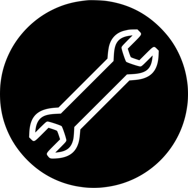 Значок гаечного ключа