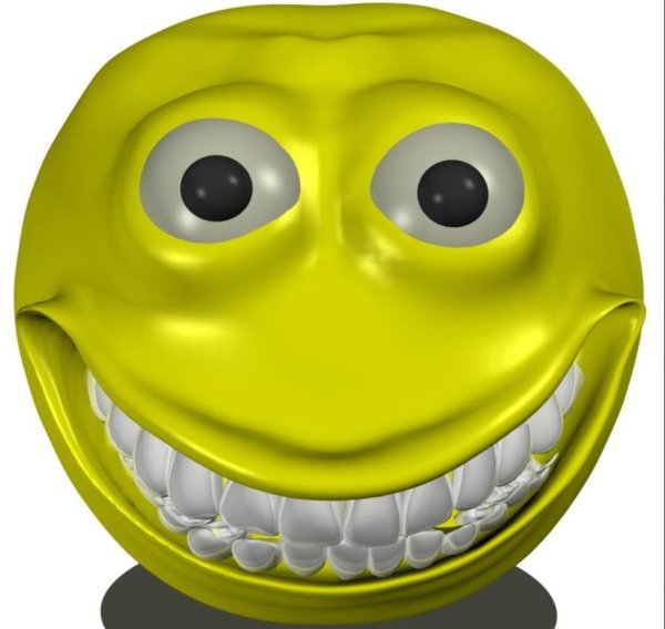 Страшный смайлик