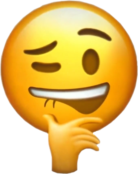 Смайлик закусил нижнюю губу