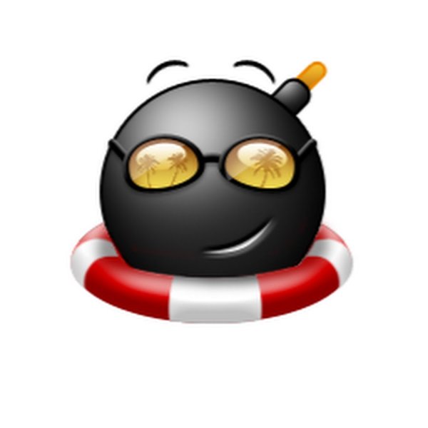 Смайлик взрыв бомбы