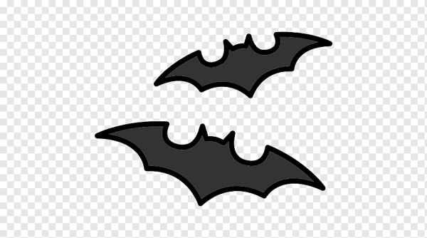 Летучая мышь рисунок на лице