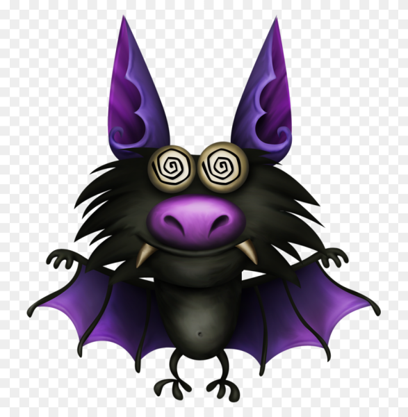 Мультяшная летучямышь