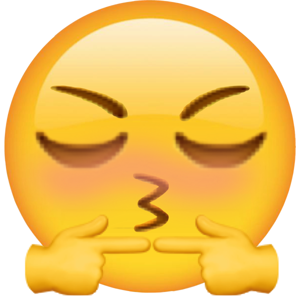 Стесняющийся смайлик