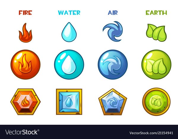 Иконки стихий