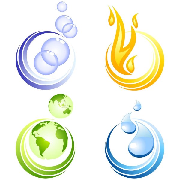 Четыре стихии природы символы