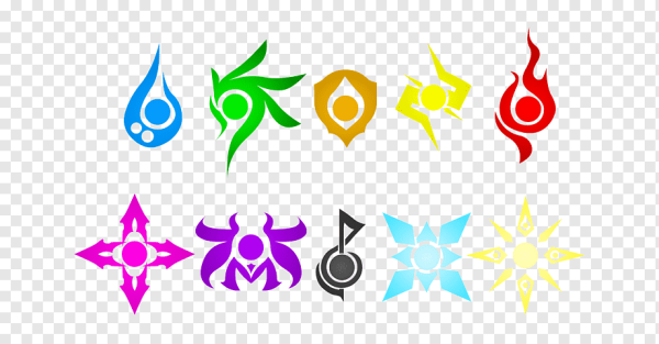 Иконки стихий