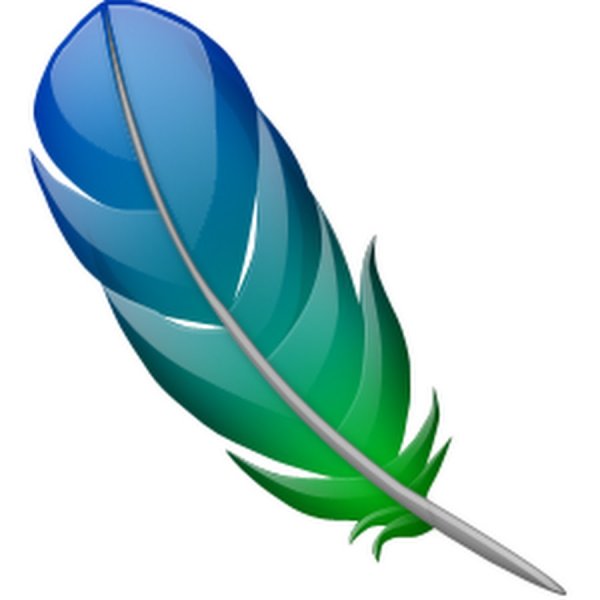 Перо мультяшный