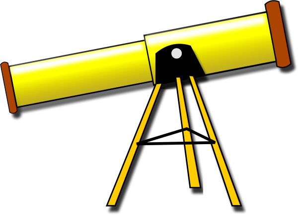 Телескоп мультяшный