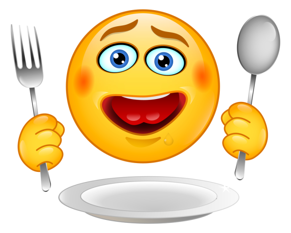 Голодный смайлик