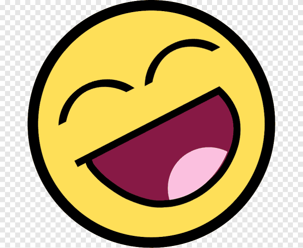 Угорающий смайлик