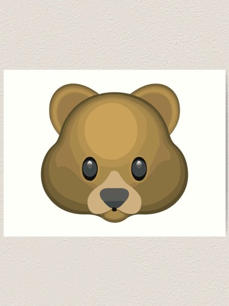 Мишка мед ЭМОДЖИ