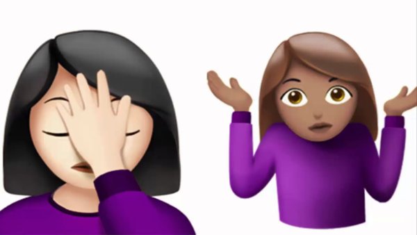 Смайлик рука лицо