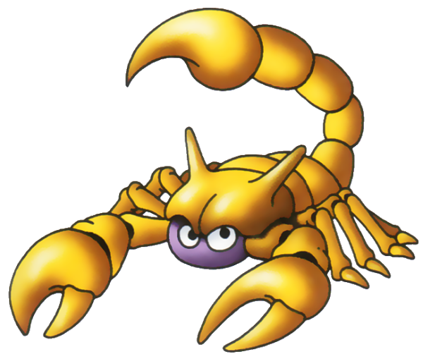 Скорпион мультяшный