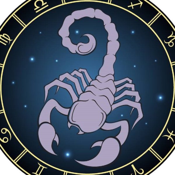 Скорпион значок