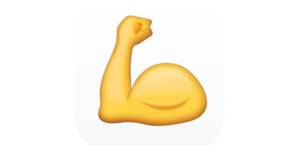 Смайлик сила рука