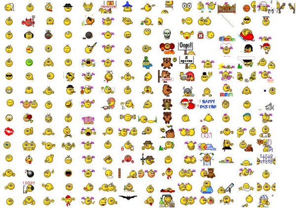 Смайлики аськи