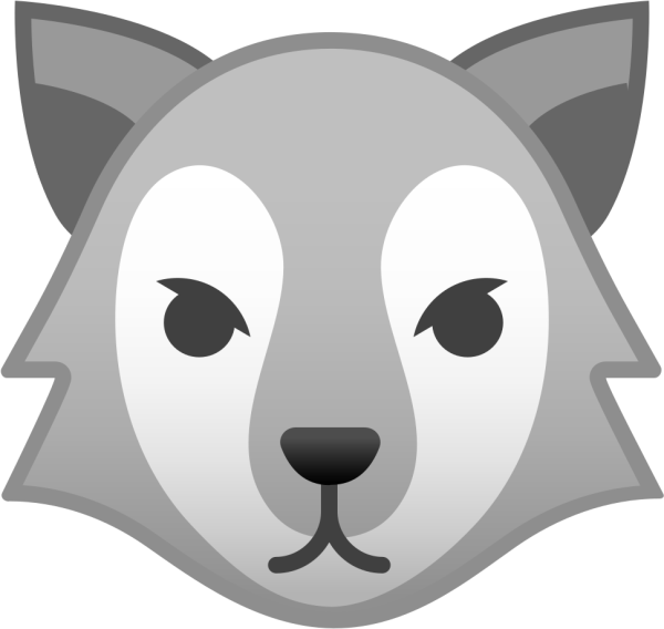 ЭМОДЖИ волк