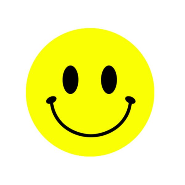 Желтый улыбающийся смайлик