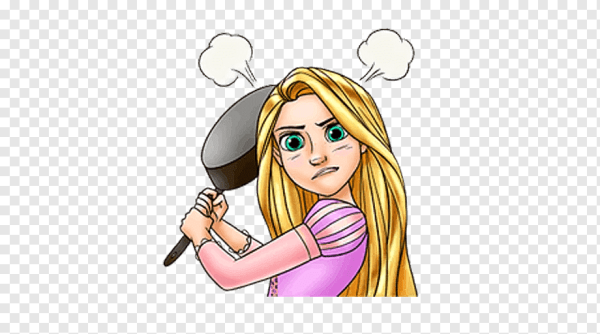 Стикеры Рапунцель