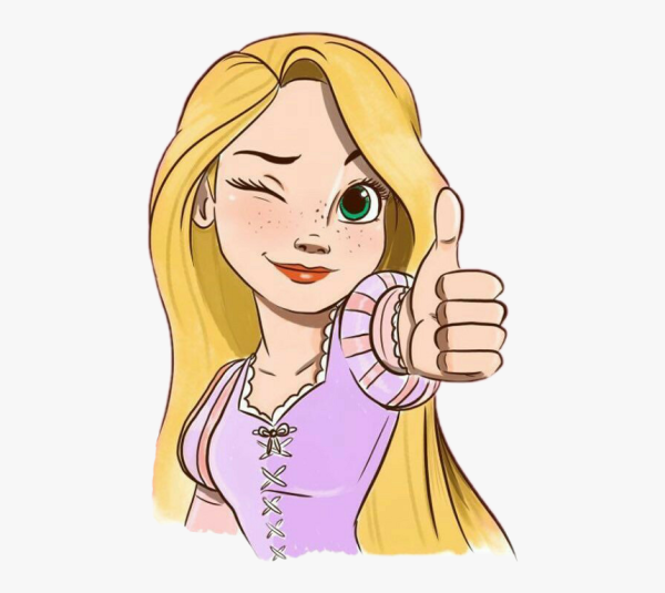 Стикеры Рапунцель