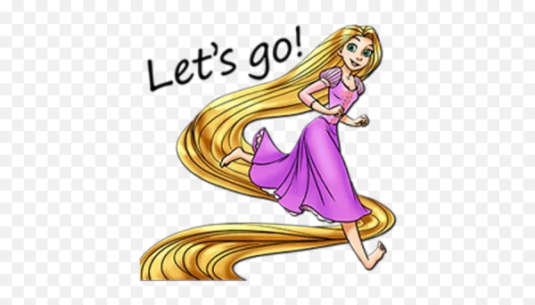 Стикеры Рапунцель