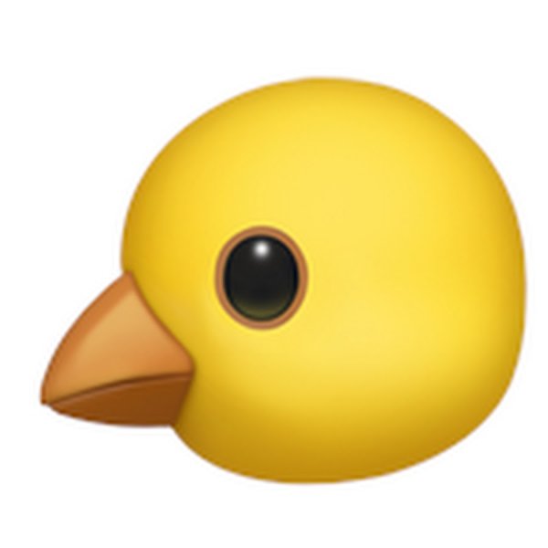 Emoji цыпленок