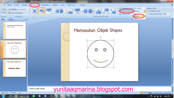 Рисование в повер поинте