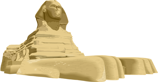 Египетский сфинкс вектор