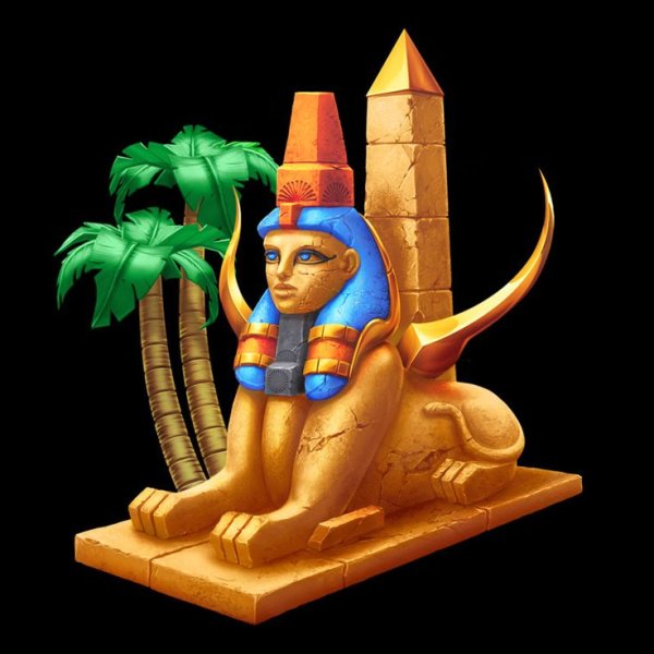 Сфинкс фараон Египет