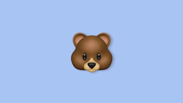 Мишка эмодзи айфон