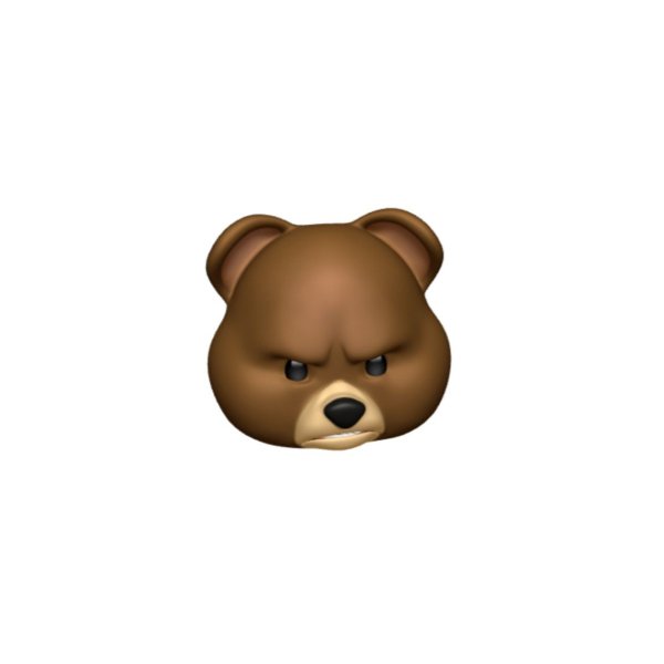 Эмодзи медведь