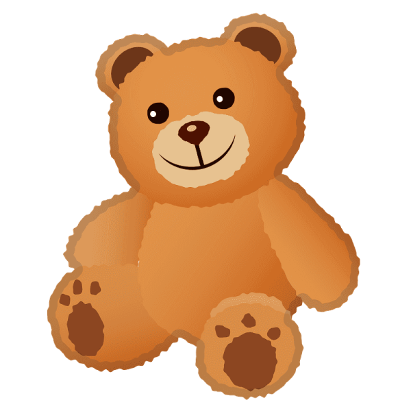 Эмодзи мишка плюшевый