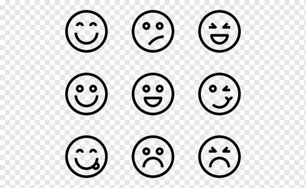 Эмоции силуэт