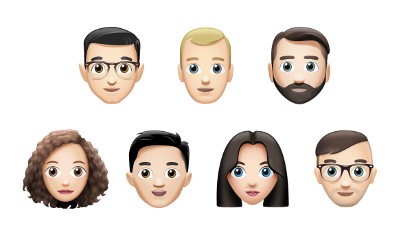 Смайлики лица людей