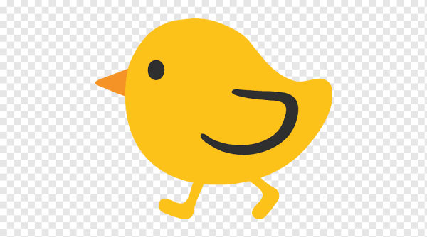 Утенок эмодзи