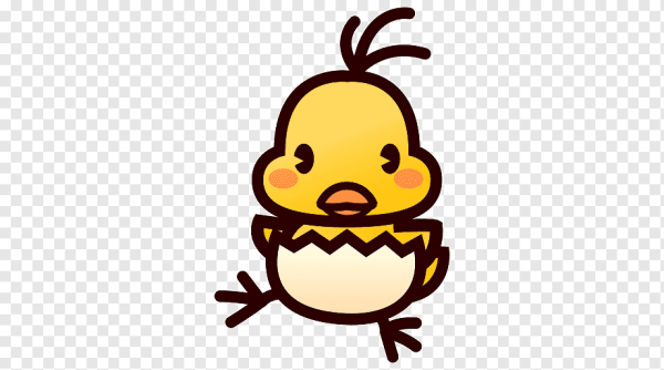 Пасхальное яйцо цыпленок