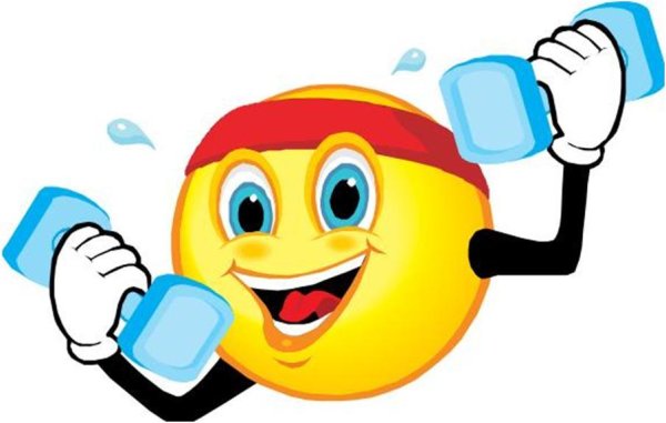 Смайлики ЗОЖ